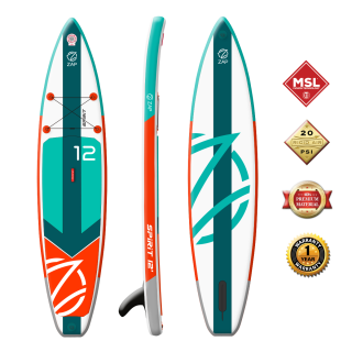 Купить надувную SUP-доску ZAP Spirit 12' Fusion в Санкт-Петербурге