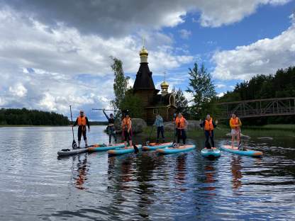 SUP-маршрут «Вуокса, храм на воде»