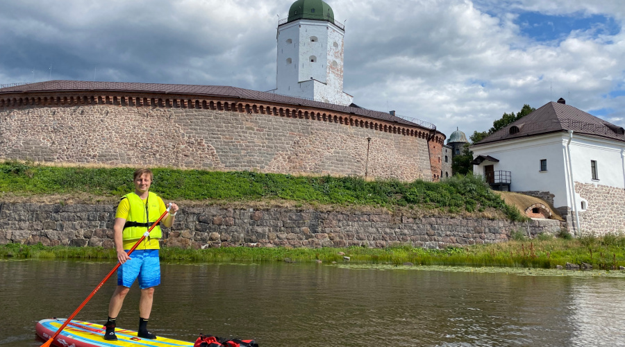SUP-маршрут «Выборгская крепость, парк Монрепо»