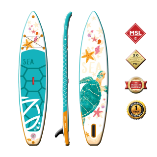 Купить надувную SUP-доску ZAP Sea Turtle 12' Fusion в Санкт-Петербурге