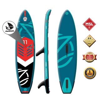 Купить надувную SUP-доску ZAP WindSurfer 11' Fusion в Санкт-Петербурге